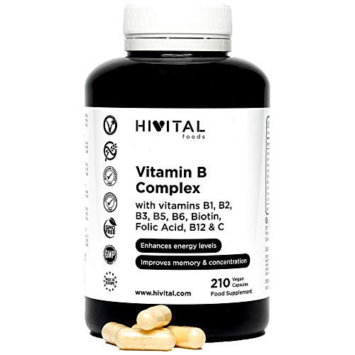 Complejo de vitaminas para 7 meses de Hivital Foods